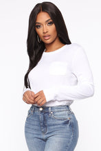 Load image into Gallery viewer, Classic Crewneck Pocket Tee - White
