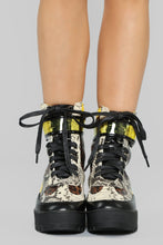 Load image into Gallery viewer, Electric Wave Bootie - Leopard
