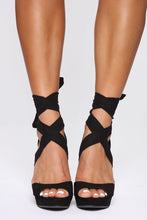 Load image into Gallery viewer, Proud Of You Heeled Sandals - Black
