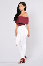 Load image into Gallery viewer, Happy Hour Bodysuit - Burgundy
