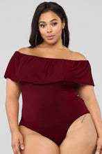 Load image into Gallery viewer, Happy Hour Bodysuit - Burgundy
