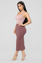 Load image into Gallery viewer, Davina Basic Tank Bodysuit - Mauve
