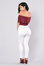 Load image into Gallery viewer, Happy Hour Bodysuit - Burgundy

