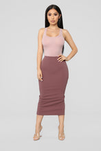 Load image into Gallery viewer, Davina Basic Tank Bodysuit - Mauve
