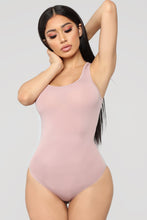 Load image into Gallery viewer, Davina Basic Tank Bodysuit - Mauve
