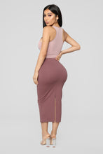 Load image into Gallery viewer, Davina Basic Tank Bodysuit - Mauve
