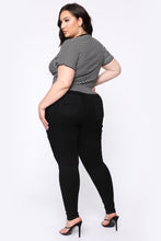 Load image into Gallery viewer, You Need Me Crop Top - Black/White

