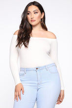 Load image into Gallery viewer, On The Daily Bodysuit - White
