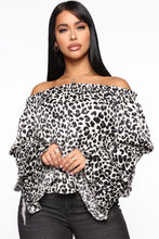 Load image into Gallery viewer, Untamed Thoughts Animal Print Top - Cream/combo
