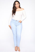 Load image into Gallery viewer, On The Daily Bodysuit - White
