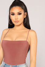 Load image into Gallery viewer, Square Bodysuit - Red Brown
