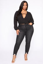 Load image into Gallery viewer, Strappy Intentions Top - Black
