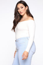 Load image into Gallery viewer, On The Daily Bodysuit - White
