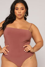 Load image into Gallery viewer, Square Bodysuit - Red Brown
