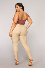 Load image into Gallery viewer, Square Bodysuit - Red Brown
