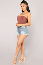 Load image into Gallery viewer, Square Bodysuit - Red Brown
