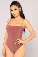 Load image into Gallery viewer, Square Bodysuit - Red Brown
