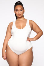 Load image into Gallery viewer, Linden Bodysuit - White
