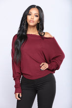 Load image into Gallery viewer, Off With His Head Top - Burgundy
