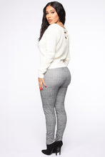 Load image into Gallery viewer, Soulmate Caged Back Sweater - Ivory
