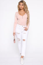 Load image into Gallery viewer, Cute As A Button Top - Pink
