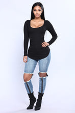 Load image into Gallery viewer, Ninel Long Sleeve Top - Black
