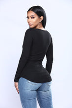 Load image into Gallery viewer, Ninel Long Sleeve Top - Black
