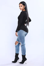 Load image into Gallery viewer, Ninel Long Sleeve Top - Black
