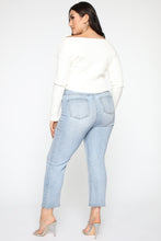 Load image into Gallery viewer, Twisted Sista Top - Cream
