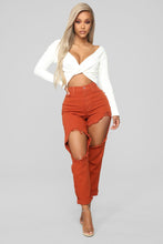 Load image into Gallery viewer, Twisted Sista Top - Cream
