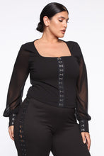 Load image into Gallery viewer, Hooked On Your Love Top - Black

