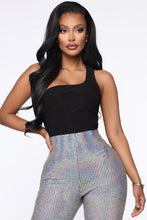 Load image into Gallery viewer, One Or The Other Crop Top - Black
