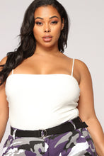 Load image into Gallery viewer, Don't Be So Square Bodysuit - Ivory
